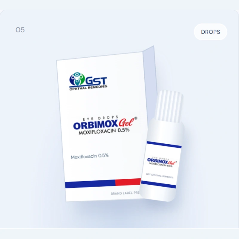 ORBIMOX Gel packaging illustration